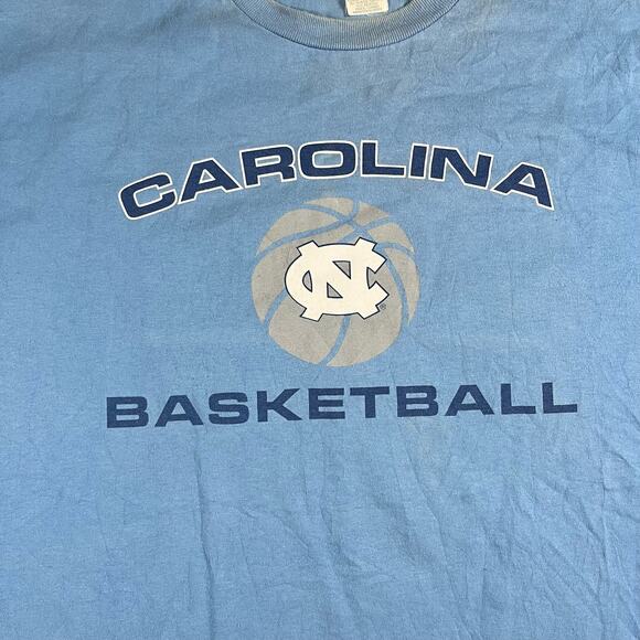 Vintage Foot Locker North Carolina Basketball Tee T Shirt Men’s Sz L Preowned - Picture 2 of 4